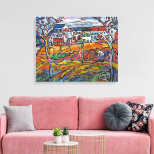 Toile Maisons à Chatou Maurice de Vlaminck