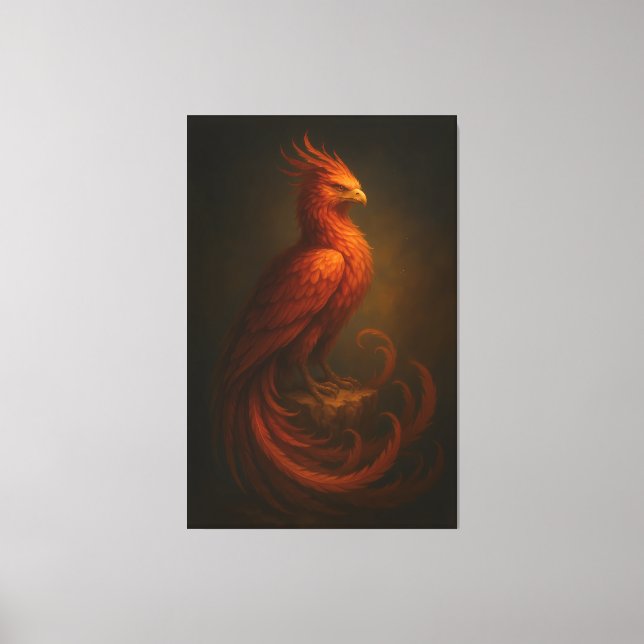 Toile Majestic Phoenix • Fine Art Canvas (Recto)