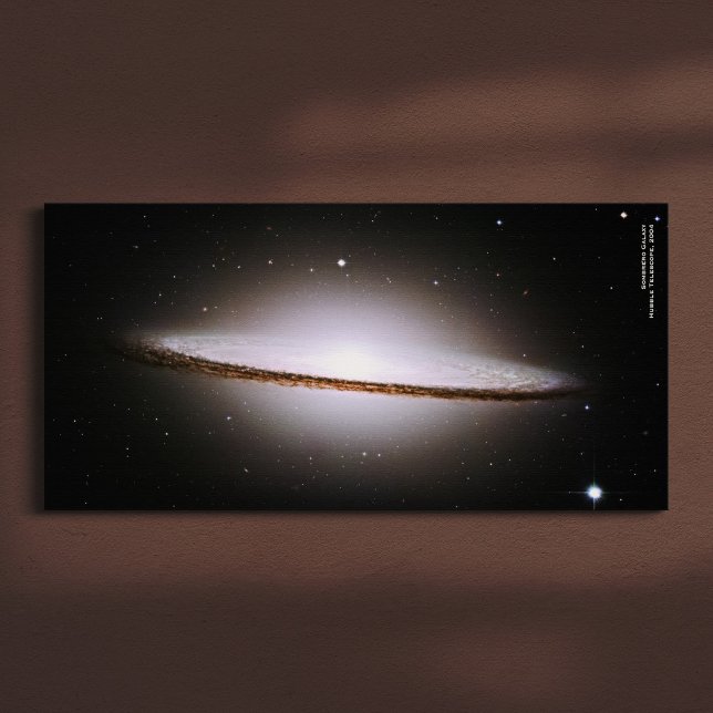 Toile Majestic Sombrero Galaxy Hubble Telescope 2004 (Créateur téléchargé)