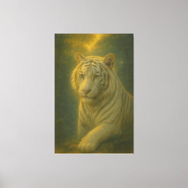 Toile Majestic White Tiger – Fine Art