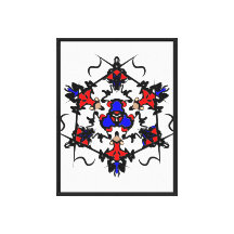 Mandala Abstrait Audacieux