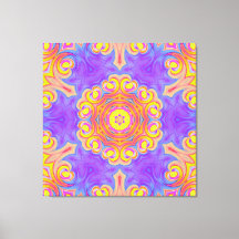 Mandala de décoration florale