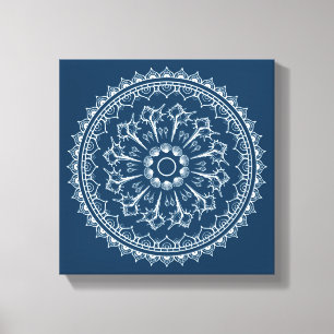 Toile Mandala fait de coquillages