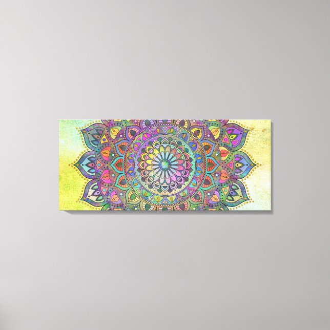 Toile Mandala Inde Style 1 (Recto)