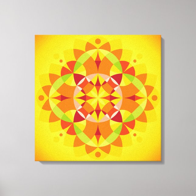 Toile Mandala Prana (Recto)