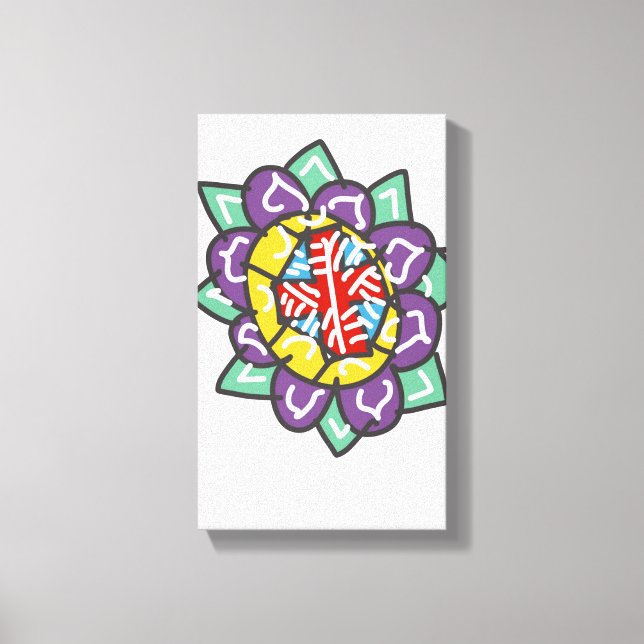 Toile Mandala sacré de base (Recto)