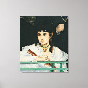 Toile Manet   le balcon, détail, 1868-9