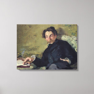 Toile Manet   Stephane Mallarme 1876