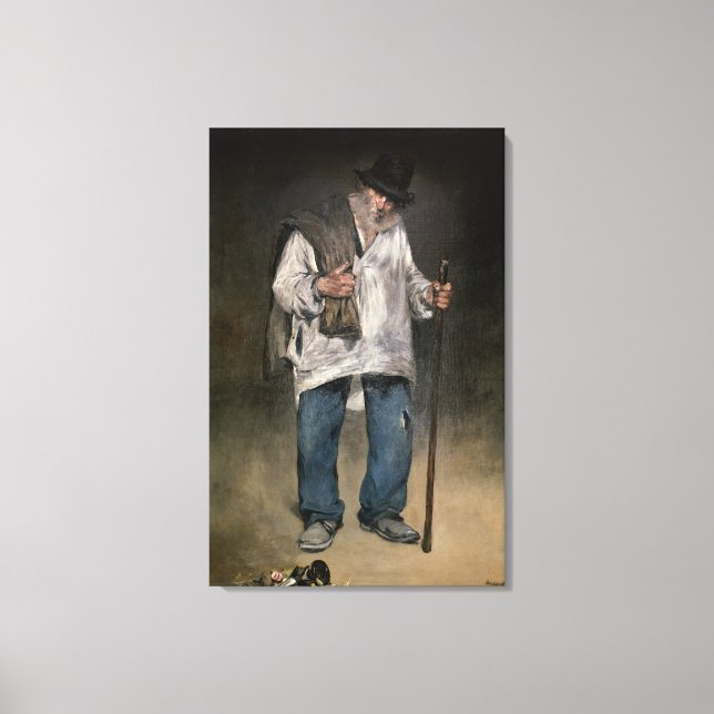 Toile Manet | The Ragman, 1869 (Recto)