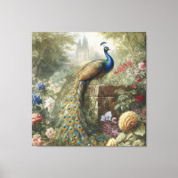 Manoir Paon Pastoral Art du Paysage Romantique