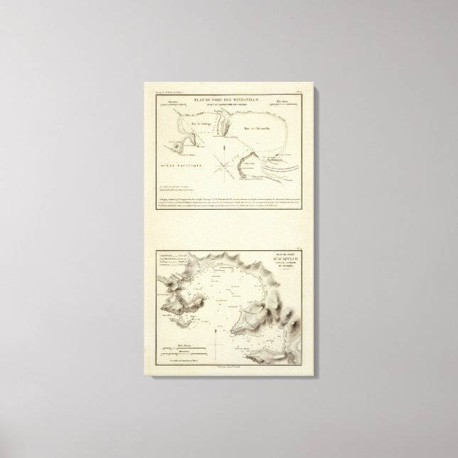 Toile Manzanillo, Mexique (Recto)