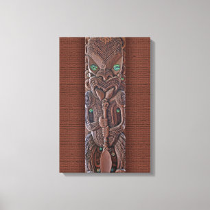Toile Maori Kahungunu Carving