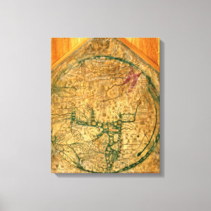 Toile Mappa Mundi, c.1290