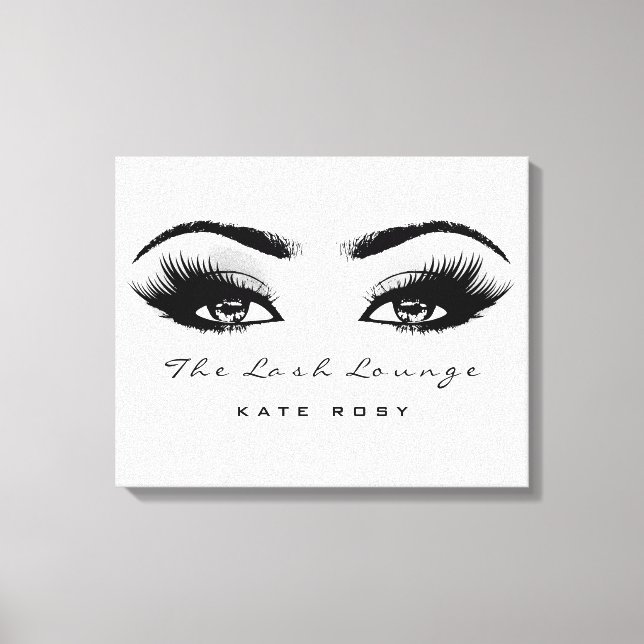 Toile Maquillage Artiste Beauté Lashes Extension Grey (Recto)