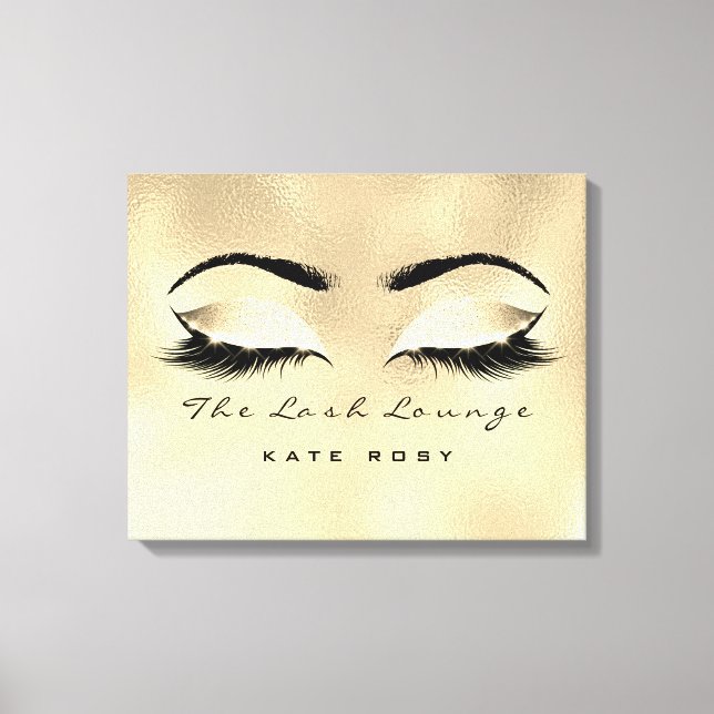 Toile Maquillage d'or Artiste Beauté Browns Studio Lashe (Recto)