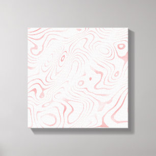 Toile Marbre doré blanc moderne Abstrait