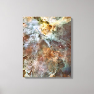 Toile Marbre en pastel dans la nébuleuse de Carina