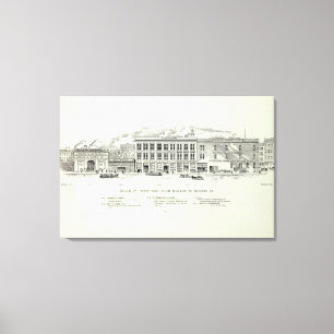 Toile Marché et mission de Beale West