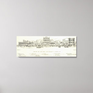 Toile Marché et mission de côté est de Steuart