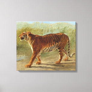 Toile Marche royale du tigre (par Rosa Bonheur)