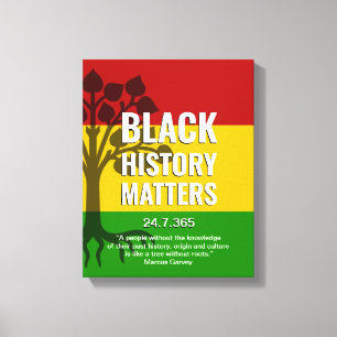 Toile MARCUS GARVEY Histoire noire