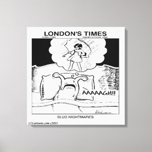 Toile Mares de nuit Slug Classic LTCartoons Comic