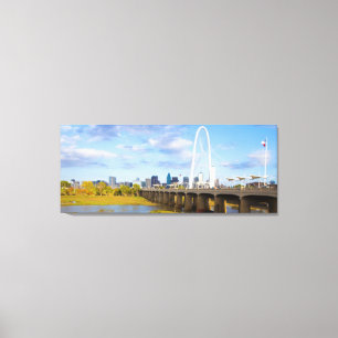 Toile Margaret Hunt Bridge, Dallas, Texas