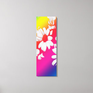Toile Margueurs arc-en-ciel