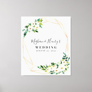 Toile Mariage Affiche de bienvenue, Affiche de bienvenue