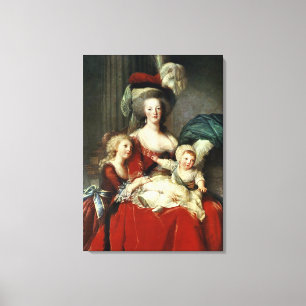 Toile Marie-Antoinette et ses quatre enfants, 1787