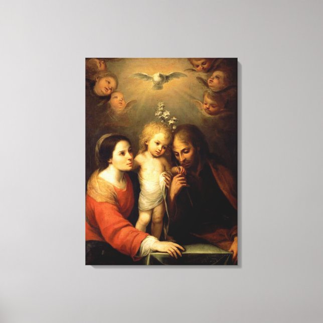 Toile Marie, Jésus et Joseph (Recto)