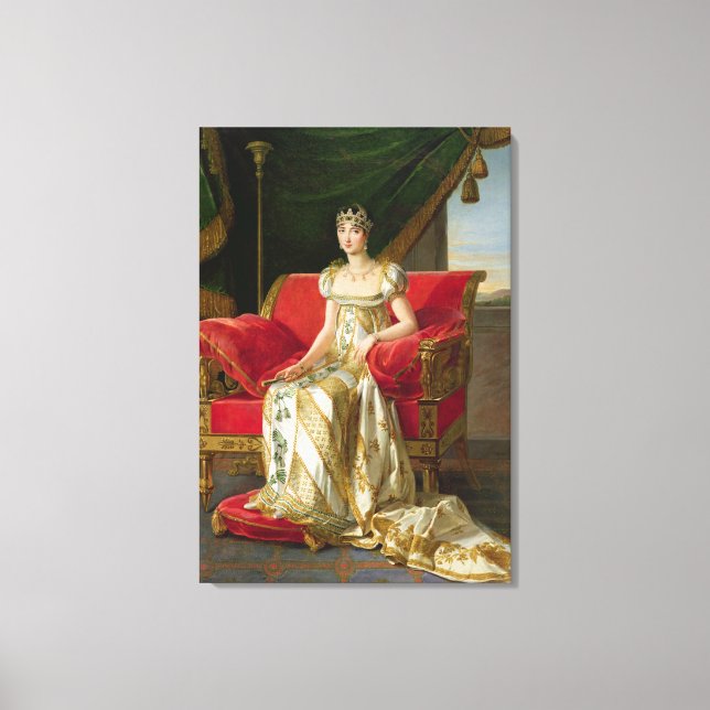 Toile Marie Pauline Bonaparte Princesse Borghèse, 1808 (Recto)