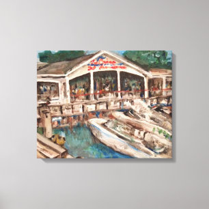 Toile "Marina at Western Bay" Kelley's Island, Ohio
