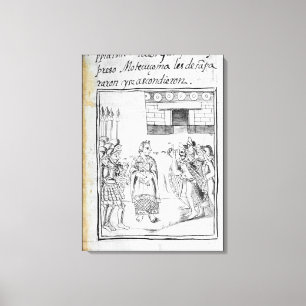 Toile Marina interprétant pour les Espagnols