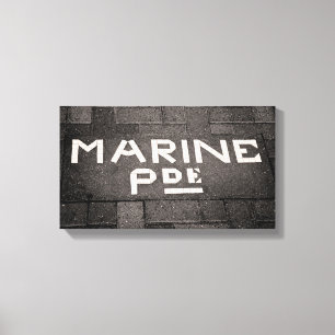 Toile Marine Parade, Napier, Nouvelle-Zélande