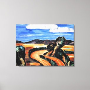 Toile Marsden Hartley - Paysage, Nouveau-Mexique