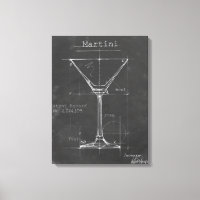Martini noir et blanc Plan directeur