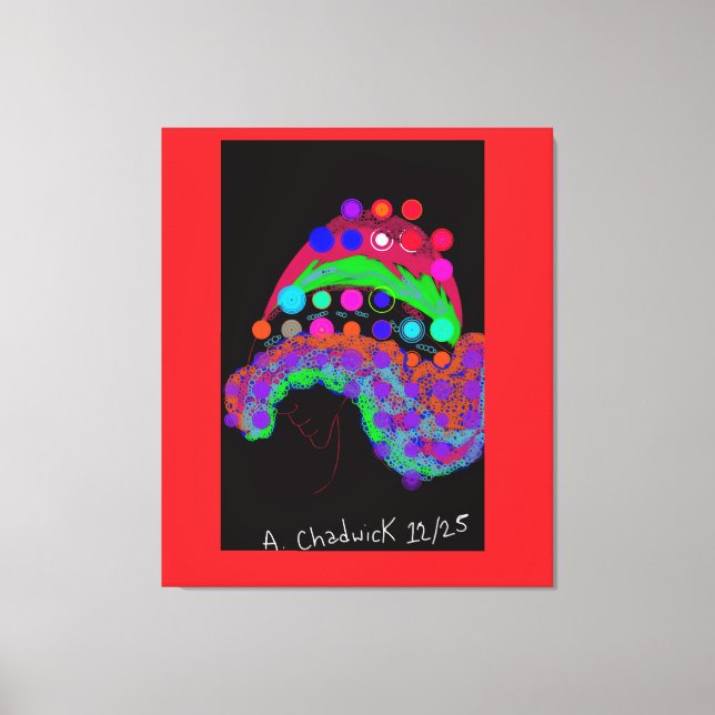 Toile Marvelous Miss Funny Girl Stretched Canvas Print (Recto)