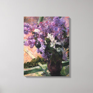 Toile Mary Cassatt - Lilacs dans une fenêtre