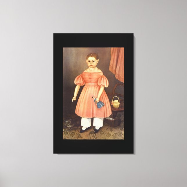 Toile Mary Jane Smith', Joseph Whiting_Portraits (Recto)