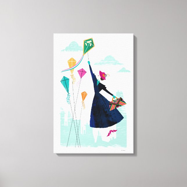 Toile Mary Poppins | La magie dans l'air (Recto)