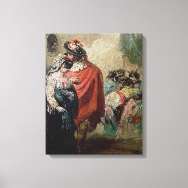 Toile Mascarade (Recto)
