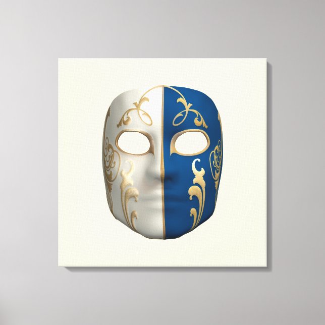 Toile Masque de Carnaval (Recto)