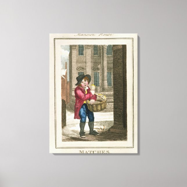 Toile Matches, Maison de Maisons (Recto)