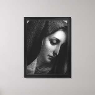 Toile Mater Dolorosa Engraving par Carlo Dolci