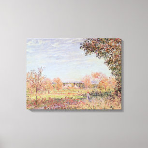 Toile Matin d'Alfred Sisley   septembre