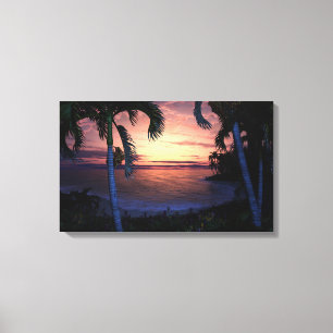 Toile Matin doré