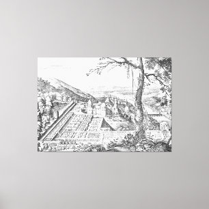 Toile Matthieu Merian : Heidelberg