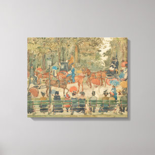Toile Maurice Prendergast - Central Park, 1901