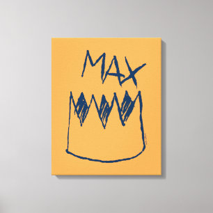 Toile Max & Crown Sketch